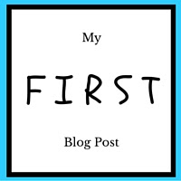 My first blog post