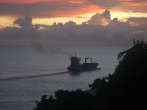A beautiful St Lucia sunset